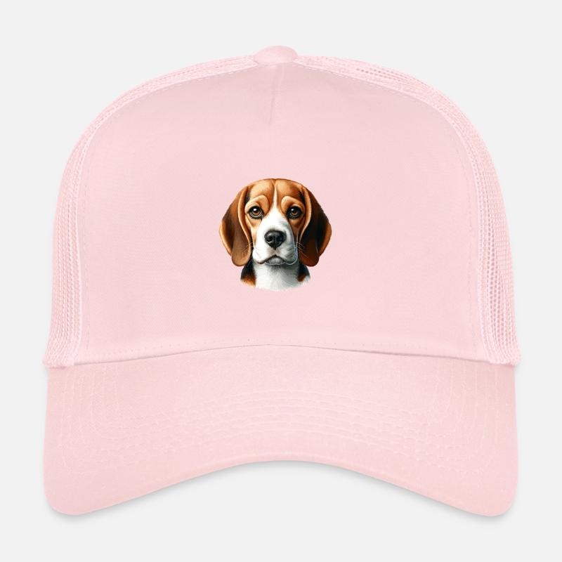 Visage de chien - Beagle Casquette trucker 
