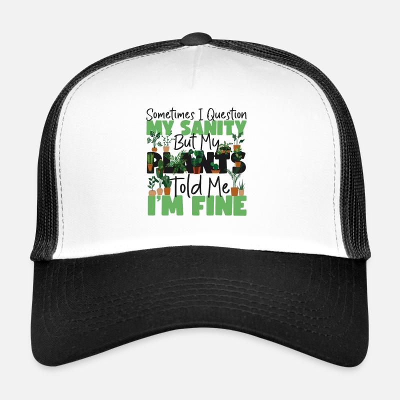 Plant Lover Gardening Sometimes I Trucker Cap
