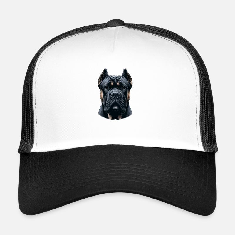 Visage de chien - Cane Corso Casquette trucker 