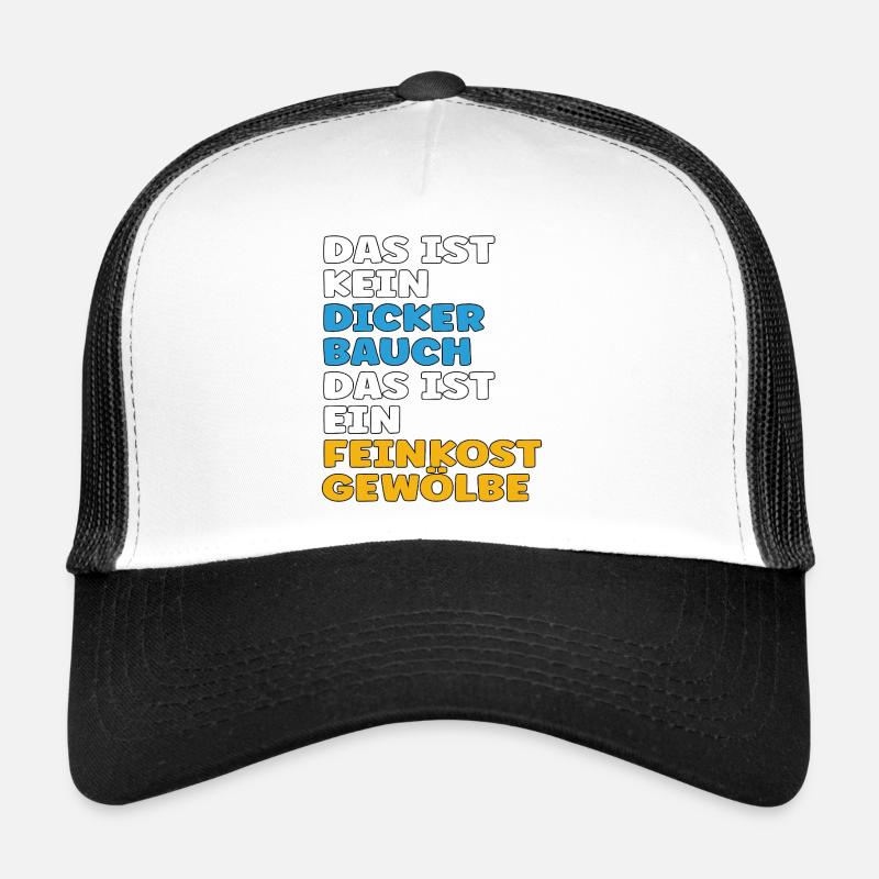 Ce n’est pas un ventre, c’est une voûte d’épicerie fine Casquette trucker 
