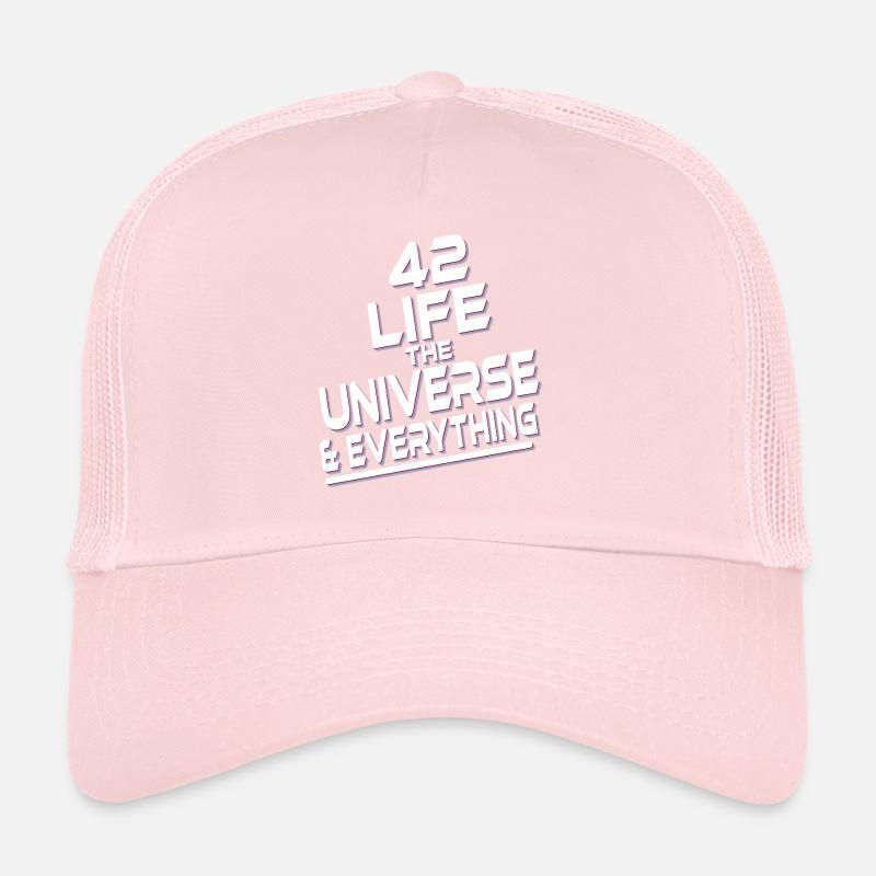 Life Universe Everything 42 réponses Casquette trucker 