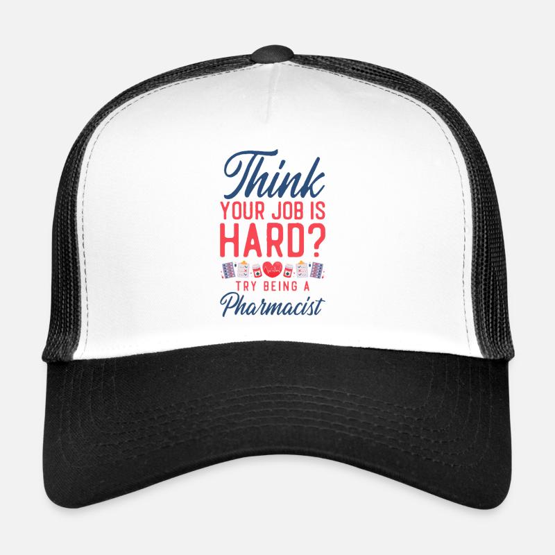 Technicien en pharmacie Casquette trucker 