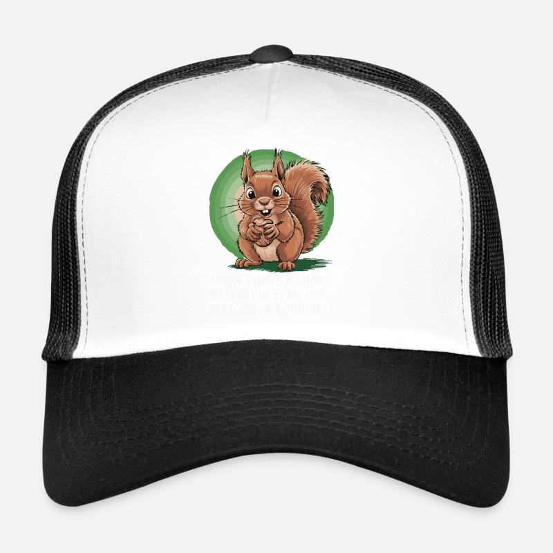 ADHS? Oh schau, ein Eichhörnchen! Trucker Cap
