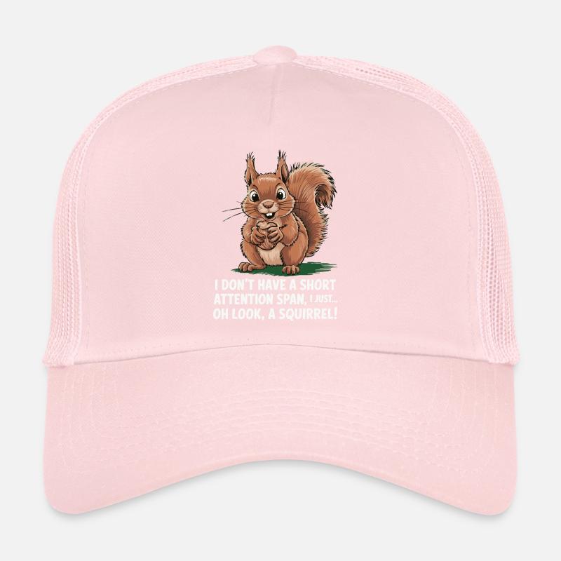 ADHS? Oh schau, ein Eichhörnchen! Trucker Cap