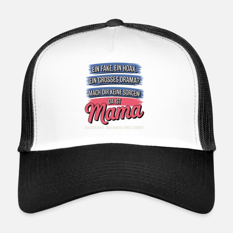 Il y a maman – héroïne dans le chaos des comptines Casquette trucker 