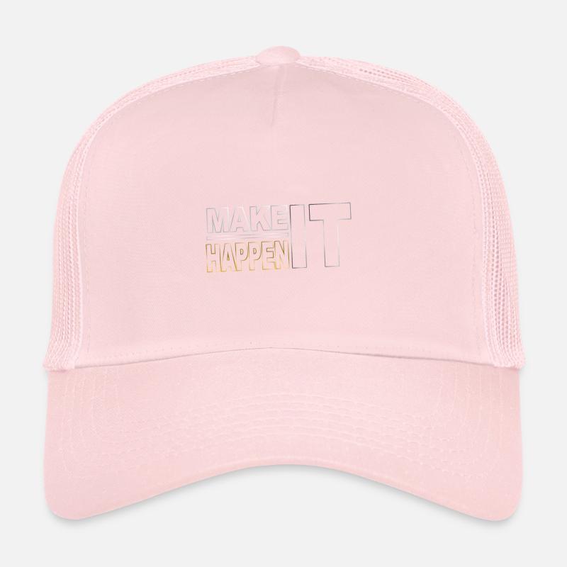Réalisez vos objectifs Casquette trucker 