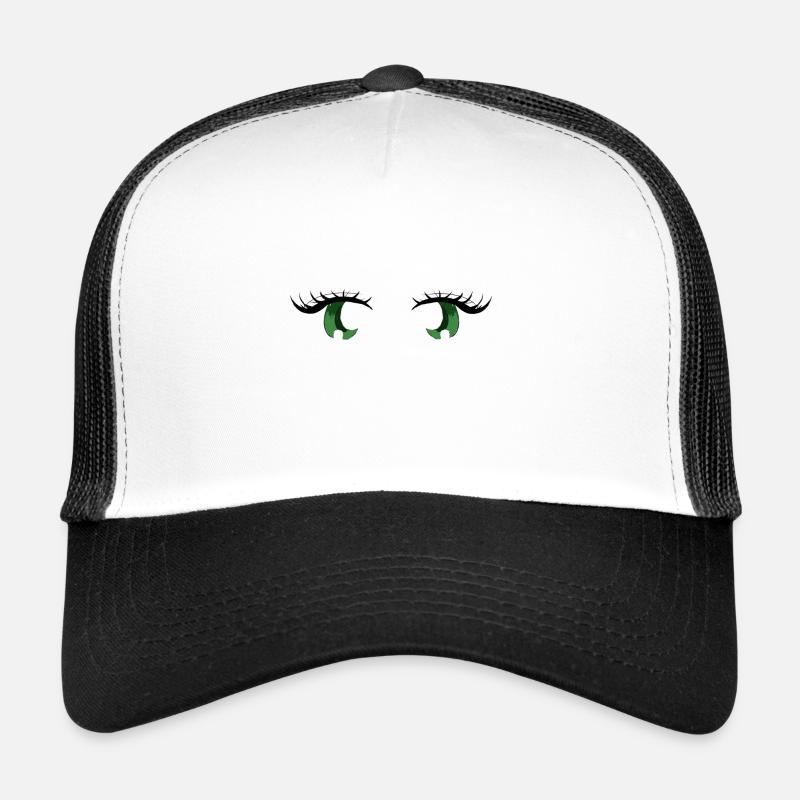 anime manga - Trucker Cap - white/black
