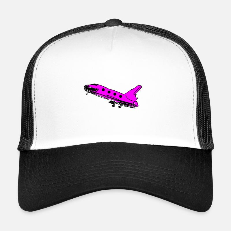fusée rose voyage voyage fly fusée Casquette trucker 