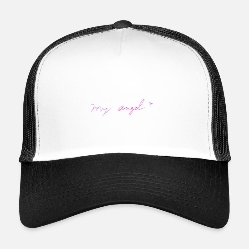 mein Engel Herz Liebe text Trucker Cap