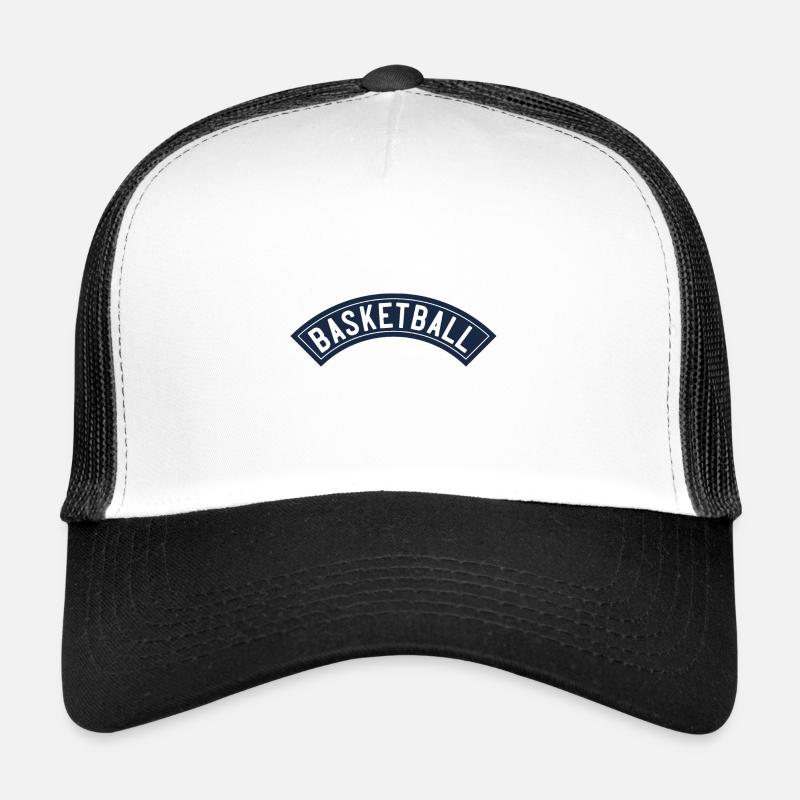 Basketball Banner Trucker Cap