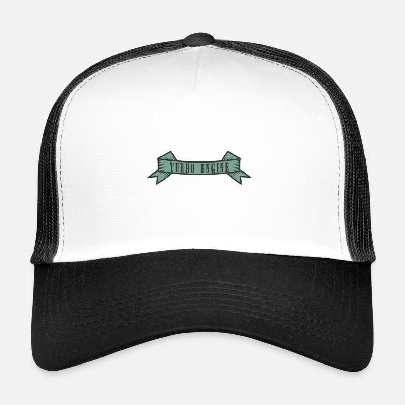 Bannière Turbo Engine Casquette trucker 