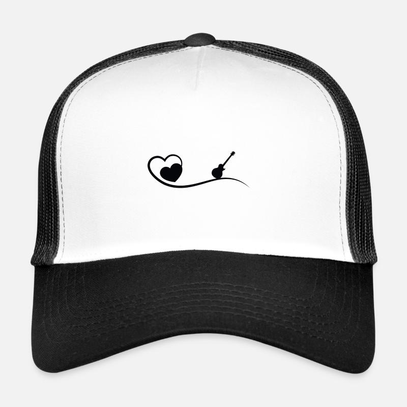 Heart Guitar - Gu Trucker Cap