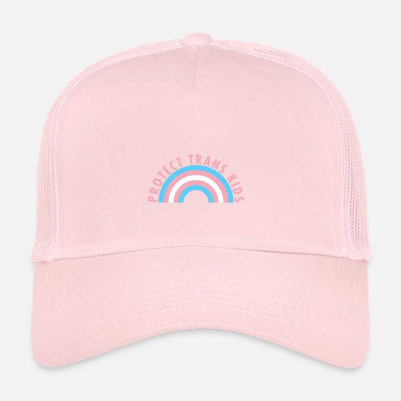 Protéger Trans Kids Rainbow Casquette trucker 
