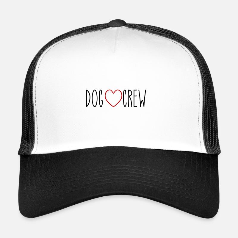 Coeur d’équipage de chien Casquette trucker 
