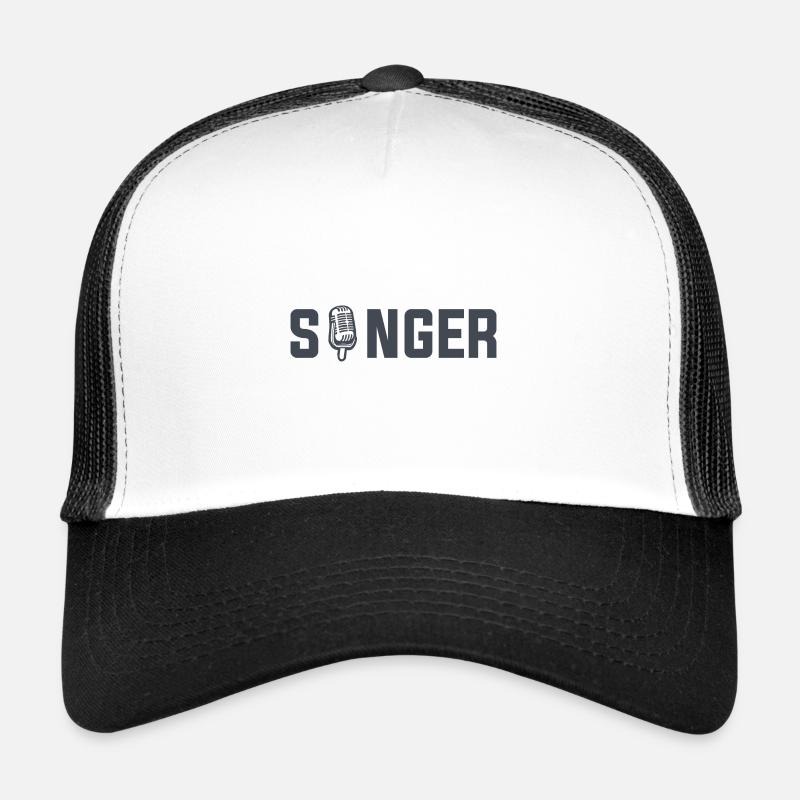 Singer Mikrofon Trucker Cap