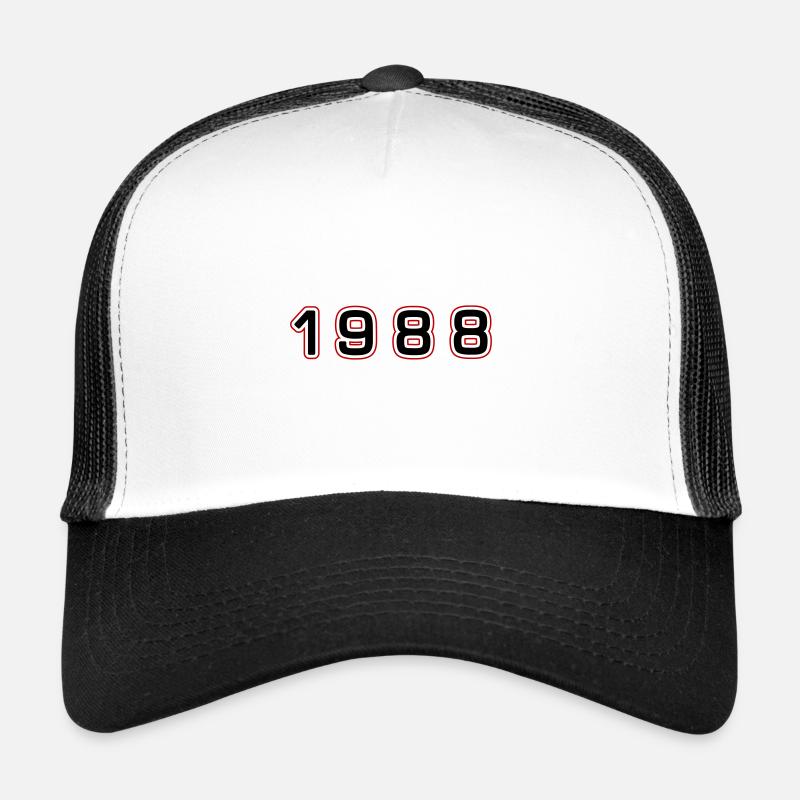 Numéro de l’année 1988 Casquette trucker 