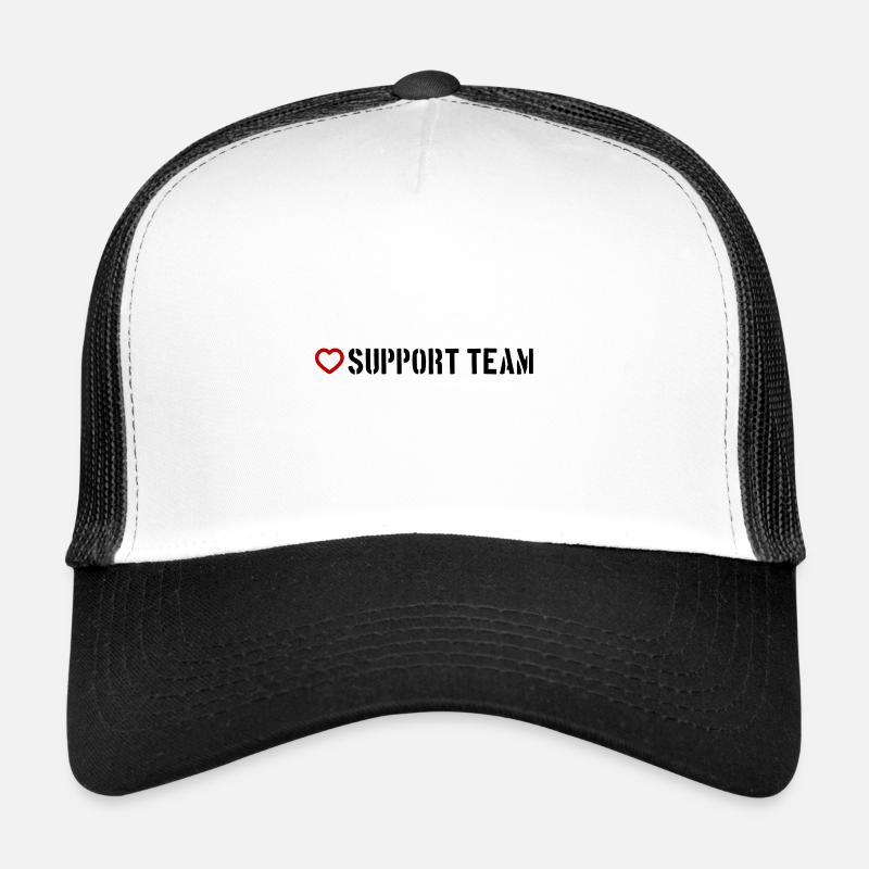 Support Team Herz Trucker Cap