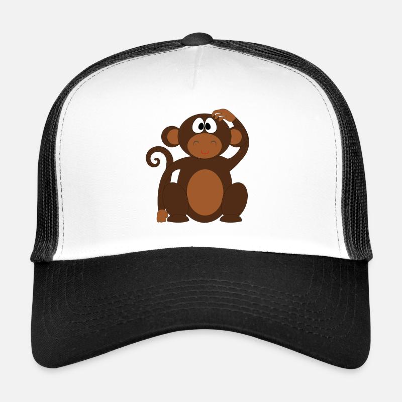 singe babouin gorille de chimpanzé orangutan127 Casquette trucker 