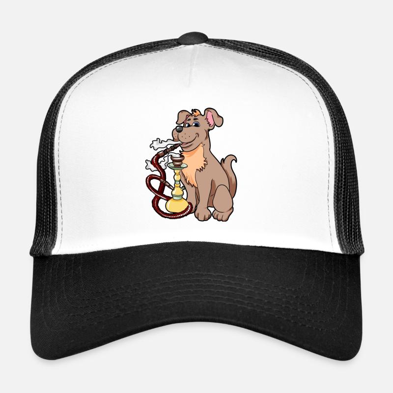 shishadog dog hookah hookah Trucker Cap