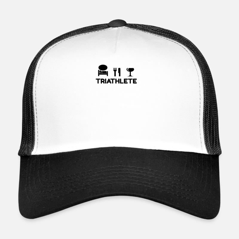 Triathlète vin Casquette trucker 