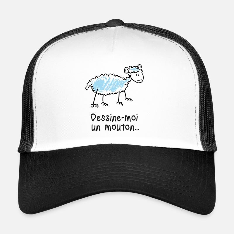 Dessine moi un mouton (Tshirt clair) Casquette trucker 