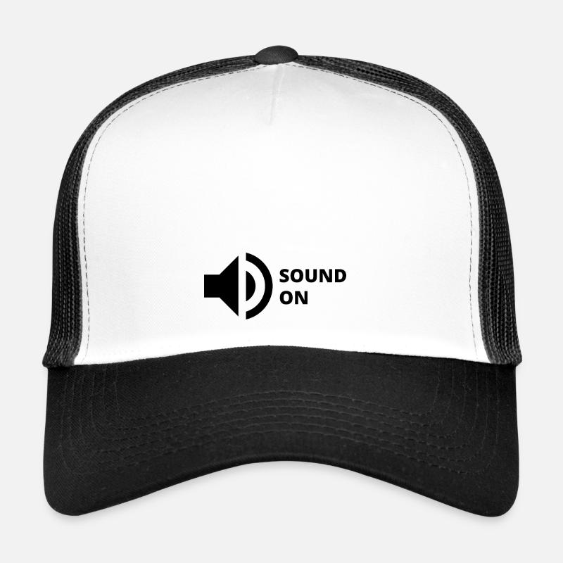 Sound On Speaker Casquette trucker 
