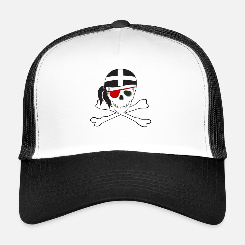 Cornish Jolly Roger Trucker Cap