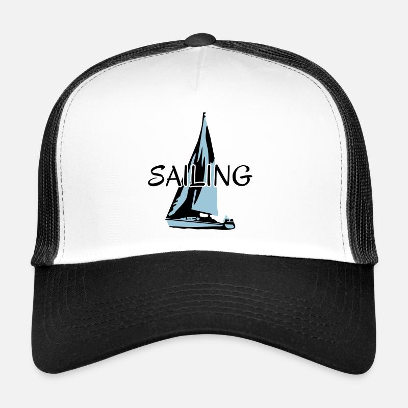 Sailing, sailboat Trucker Cap