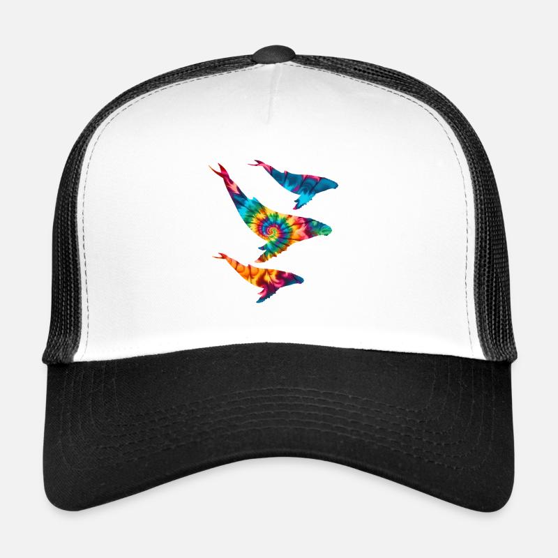 Buckelwale Tie Dye Trucker Cap