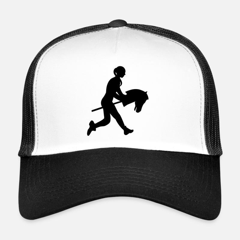 Galopez sur le cheval de bâton Casquette trucker 