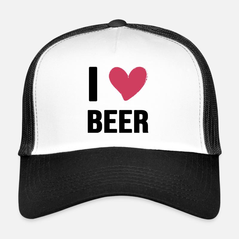 bière toast biergarten j’adore la bière Casquette trucker 