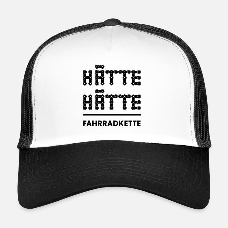 Hätte hätte Fahrrad Kette Trucker Cap
