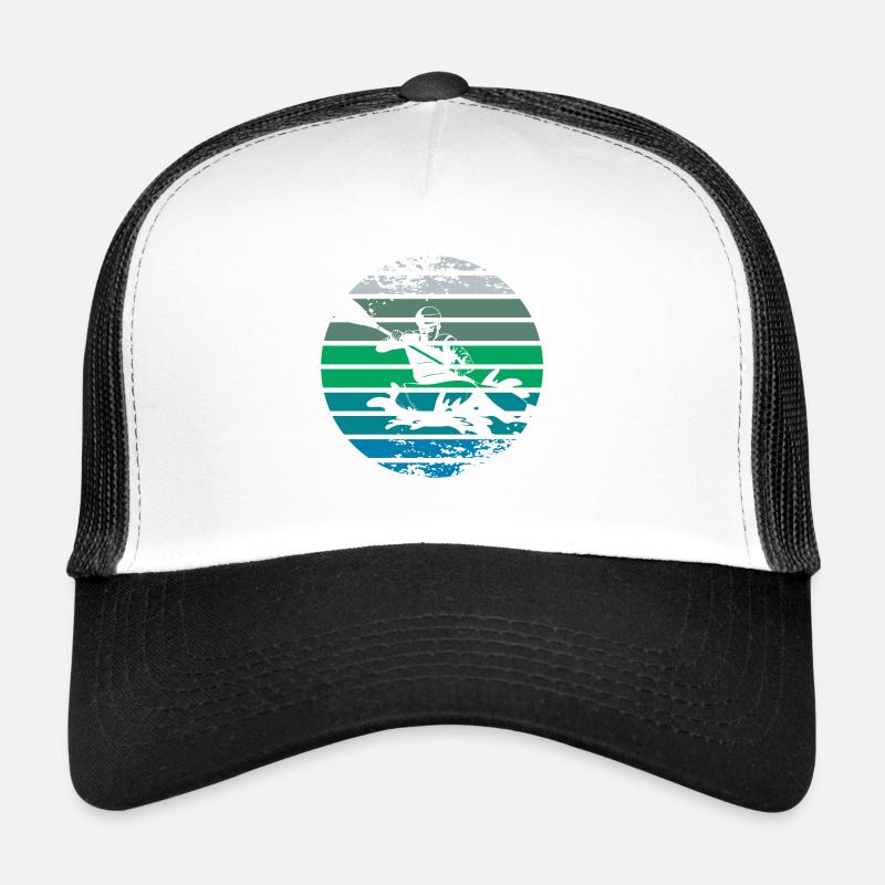 Kayaking - Trucker Cap - white/black