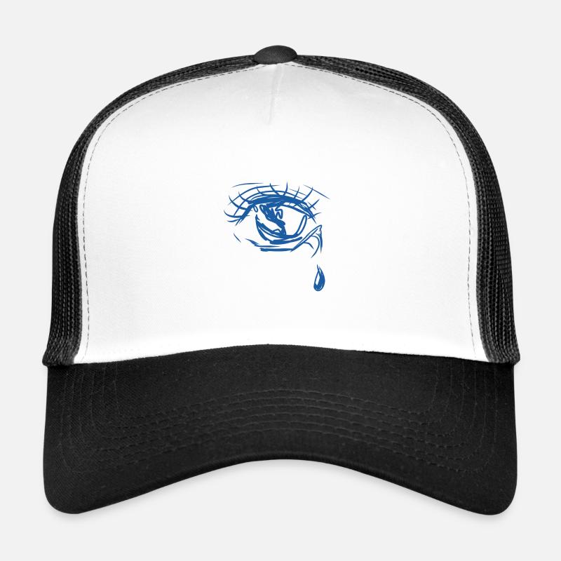 larme triste Casquette trucker 