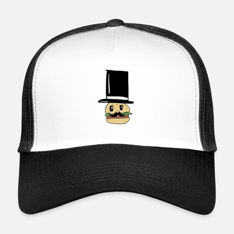Burger Bürger - Trucker Cap - Weiß/Schwarz