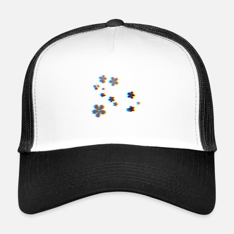 blumen 3d effekt blume symbol Trucker Cap
