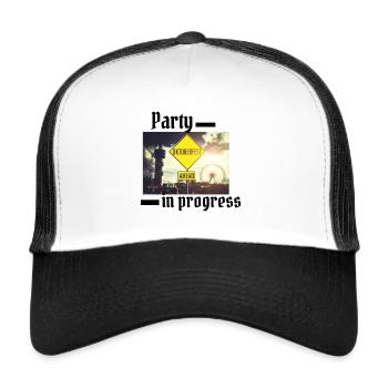 Beer Festival - Trucker Cap - white/black - Front