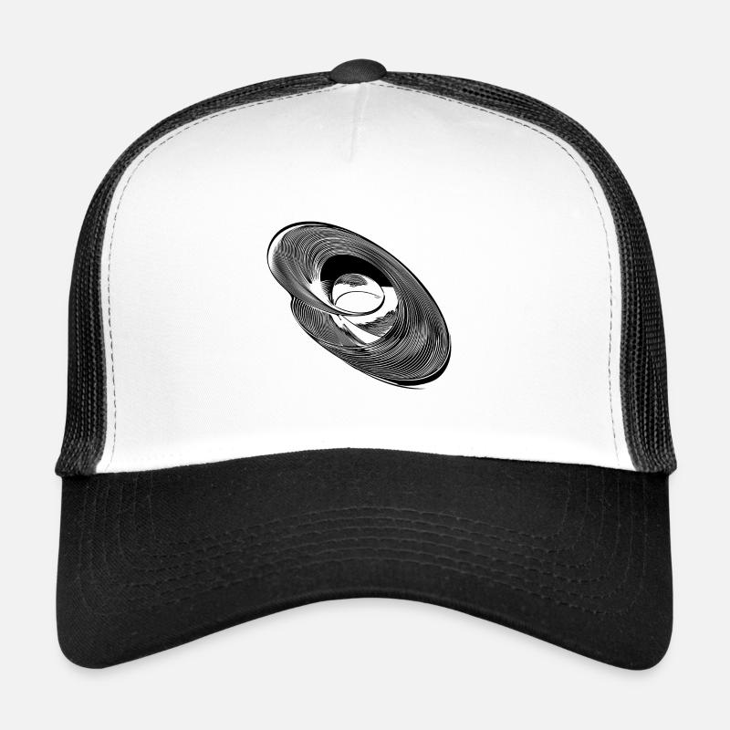 Geometric Circle Ellipses Parabolas Lines Trucker Cap