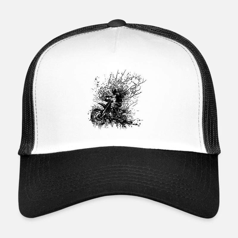 Bikerin Splash Style Geländefahrt Trucker Cap