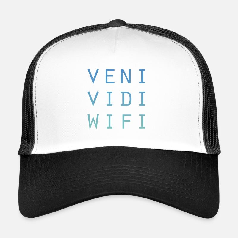 Veni Vidi Wifi (einfach) Trucker Cap