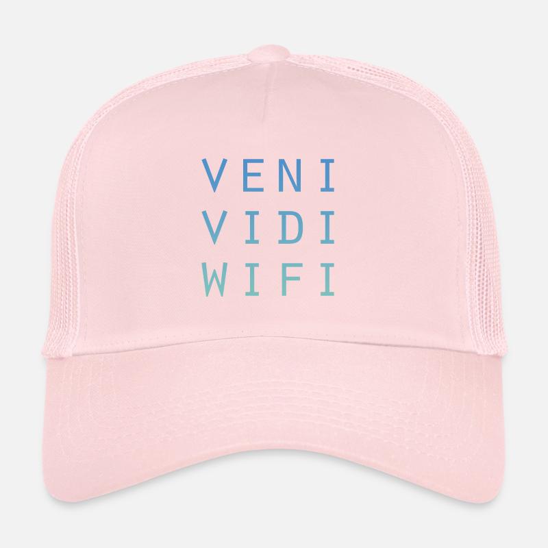 Veni Vidi Wifi (plain) Trucker Cap