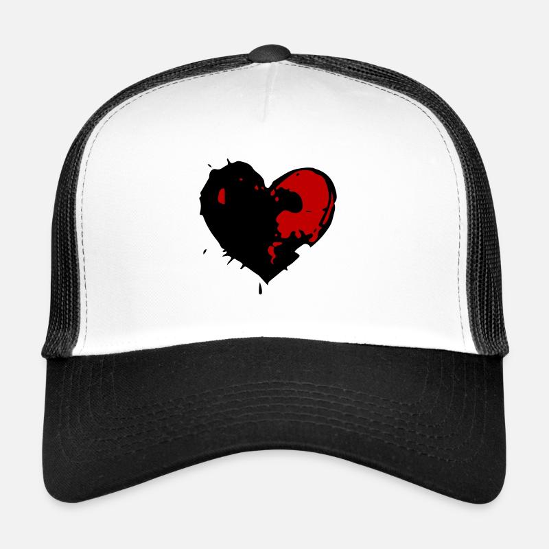 Heart Blob Love Trucker Cap