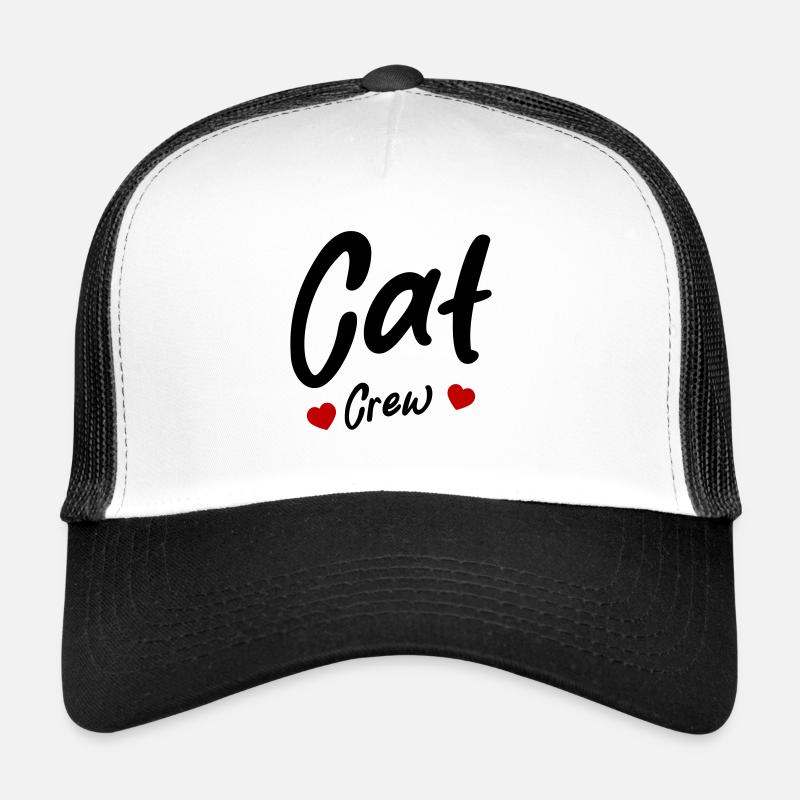 Coeur d’équipage de chat Casquette trucker 