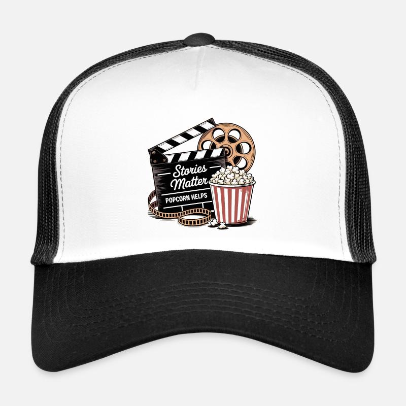 Les histoires comptent, le maïs soufflé aide Casquette trucker 