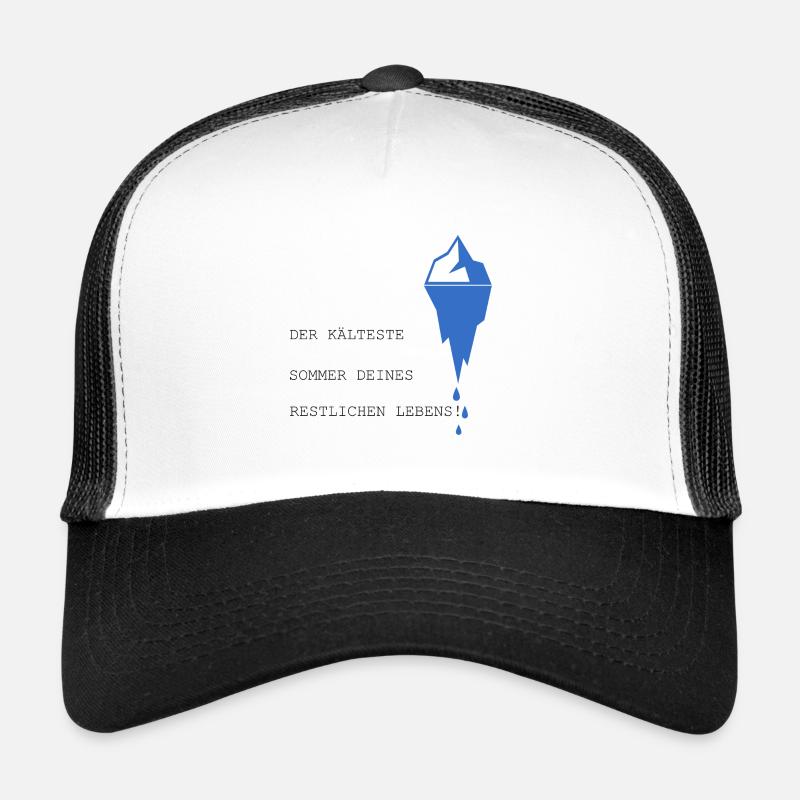 Eisberg Klimawandel Sprüche Geschenkidee Trucker Cap