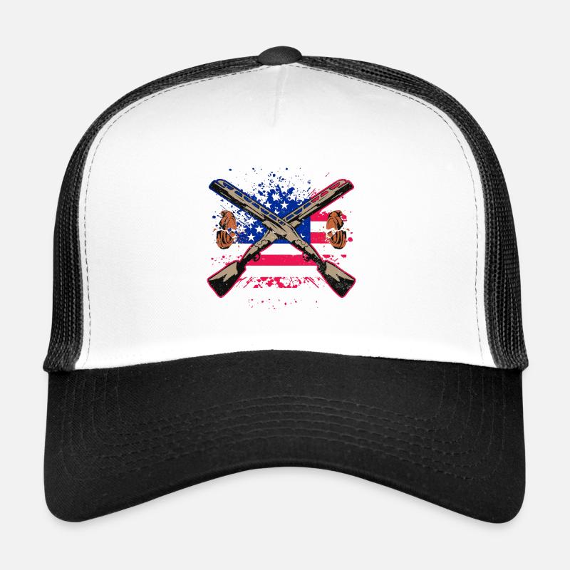 Clay pigeon shooting Trucker Cap