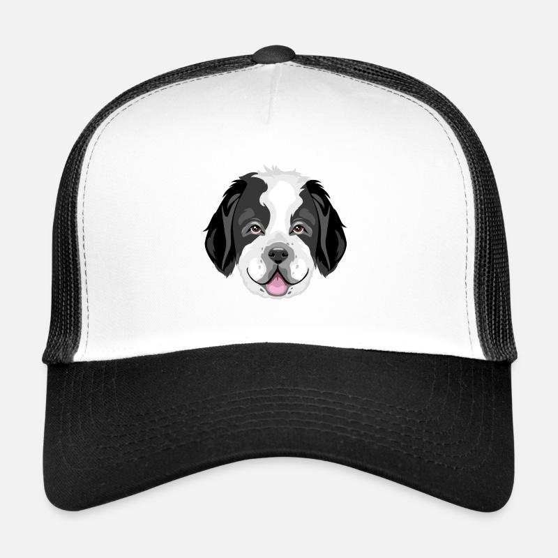 Tête de Saint Bernard Casquette trucker 