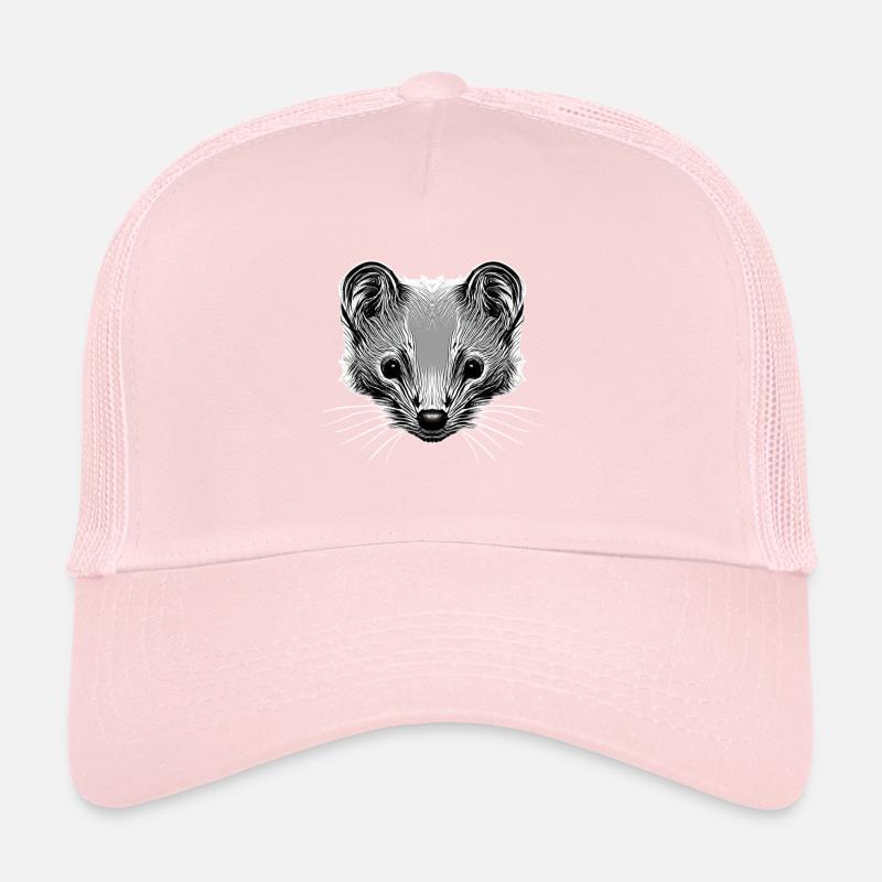 STYLIZED MARTEN HEAD Trucker Cap