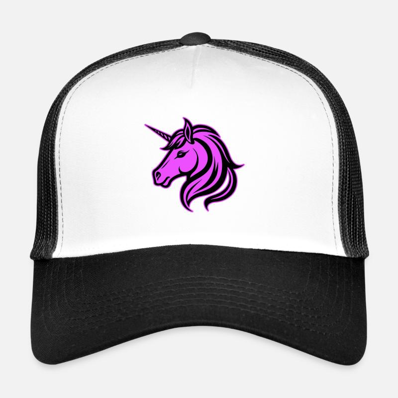 Tête de licorne Casquette trucker 
