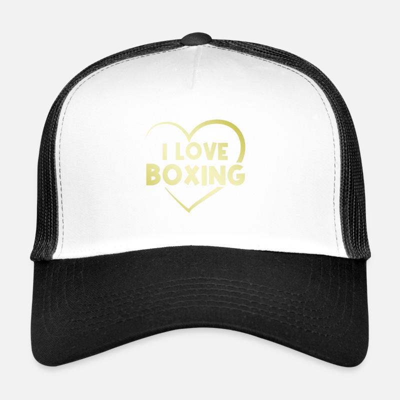 Ich liebe Boxen Trucker Cap